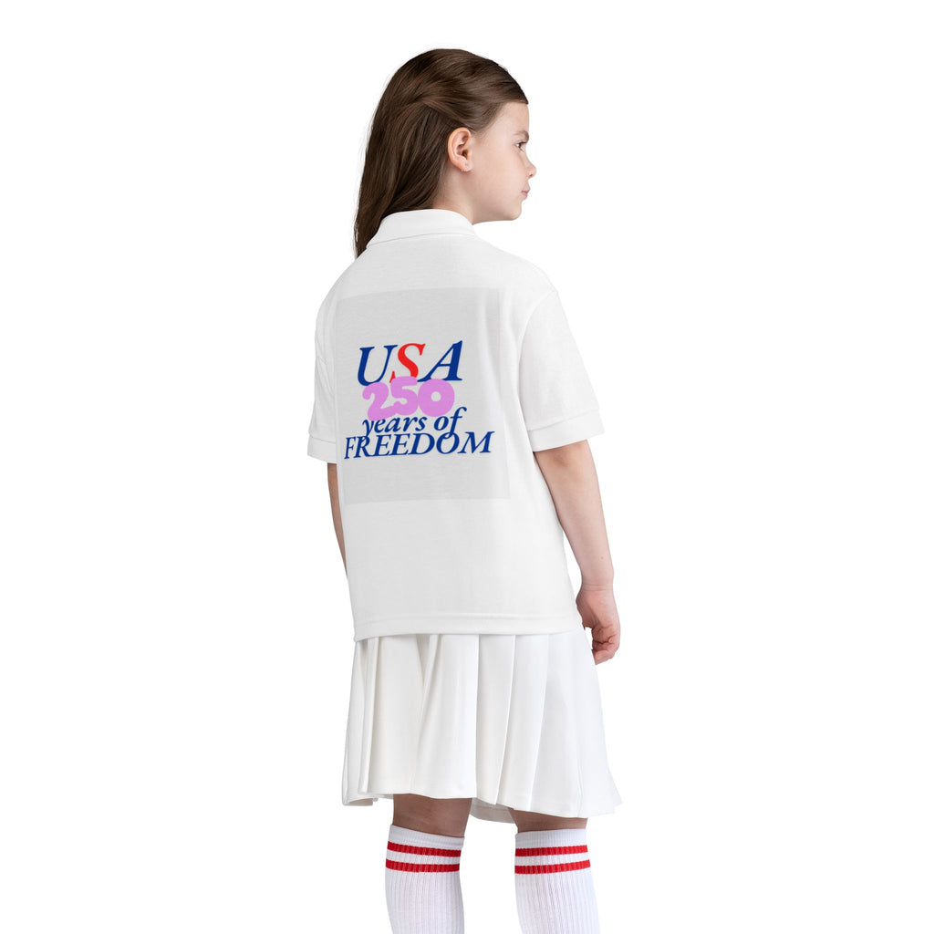 USA 250 Years of Freedom Polo | Kids clothes | Al Mery's Paradise