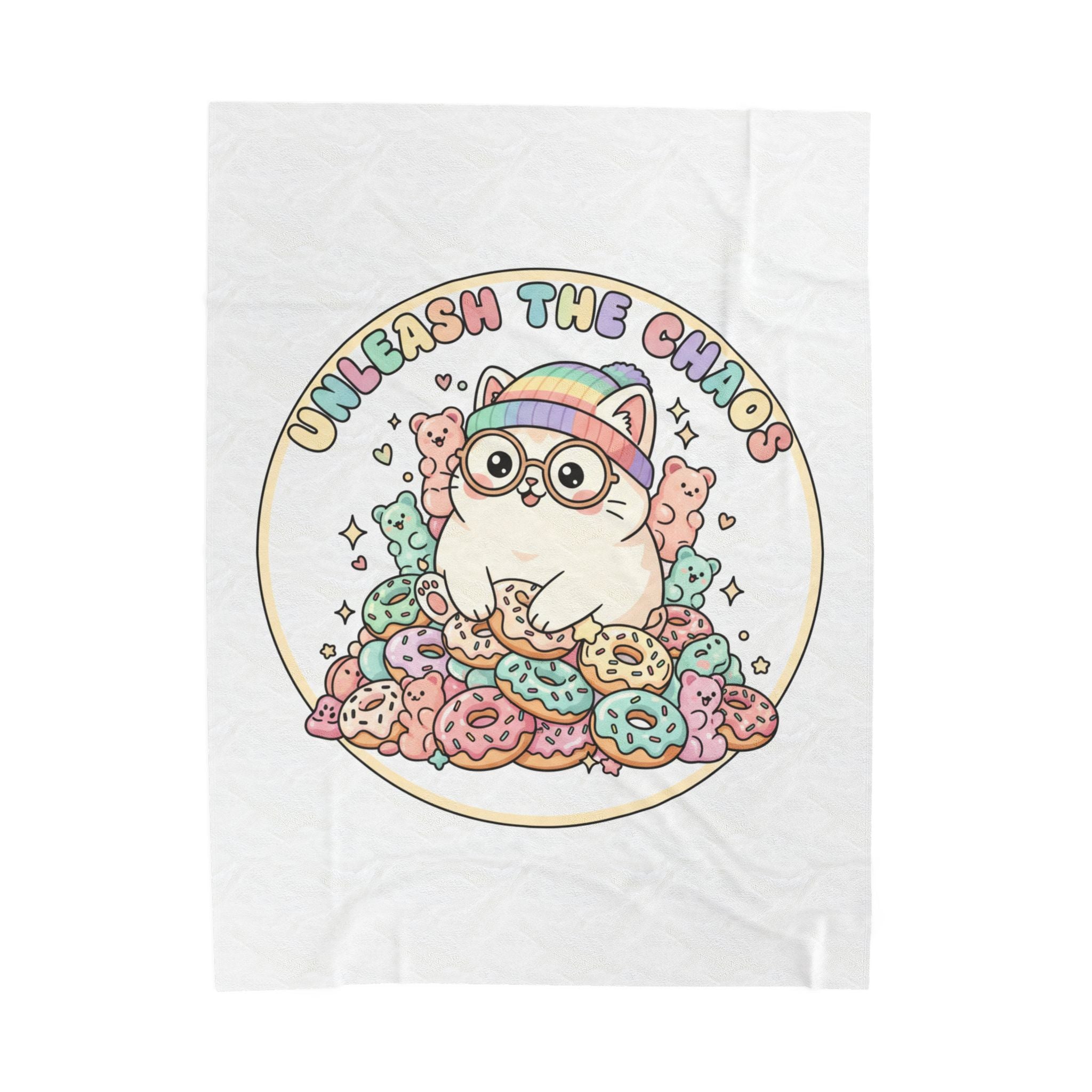 Unleash the Chaos Plush Blanket