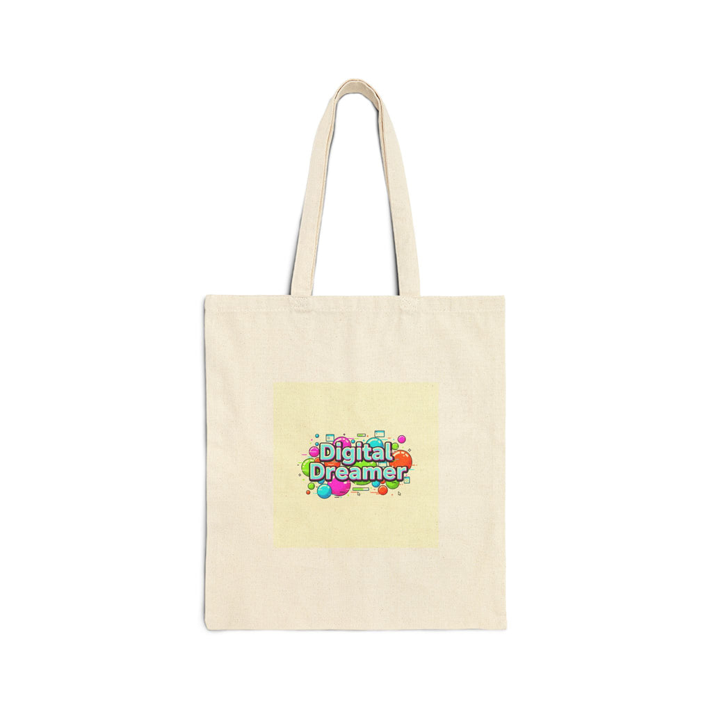 Digital Dreamer Tote | in Natural 15" x 16" | Bags | Al Mery's Paradise