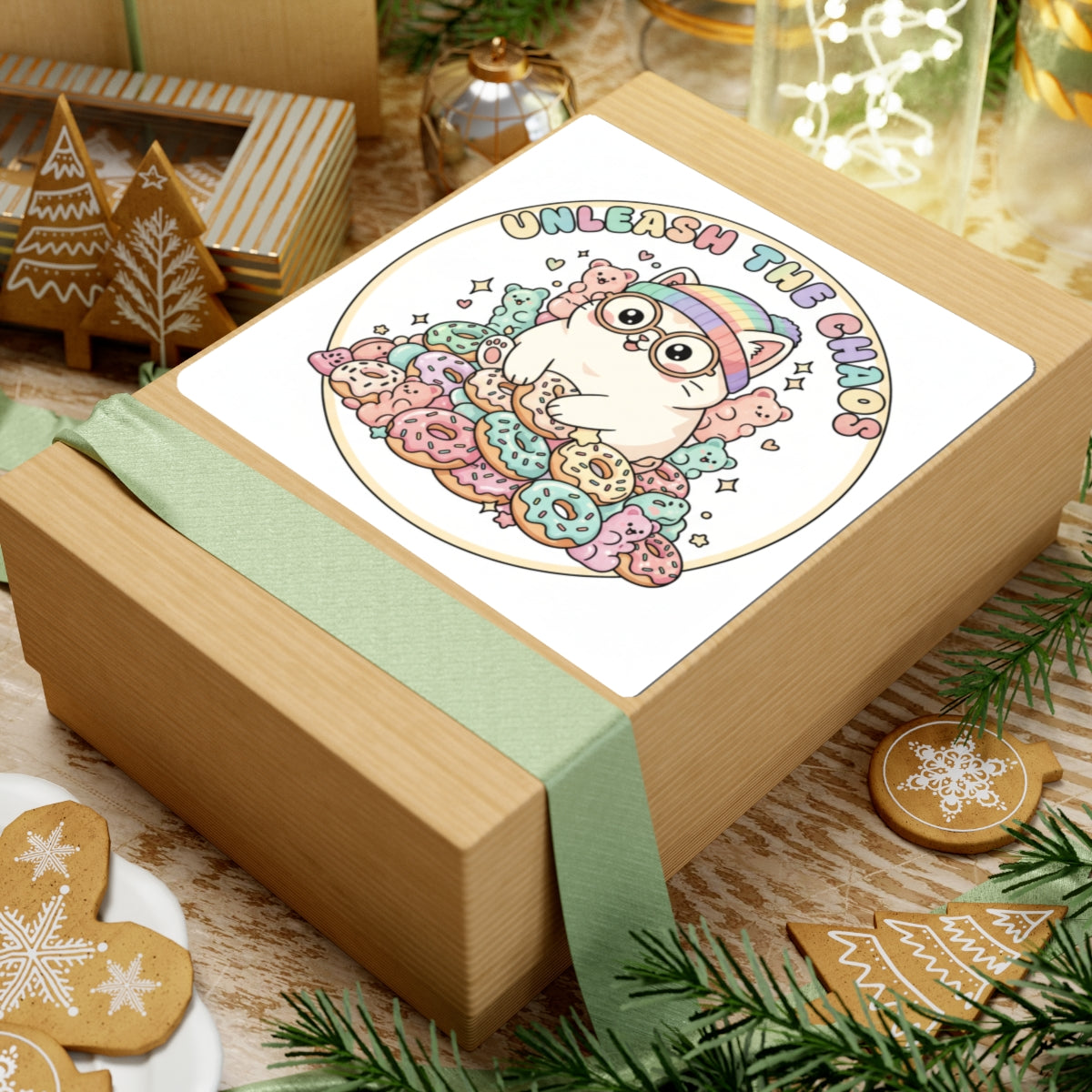 Unleash the Chaos Kiss-Cut Stickers