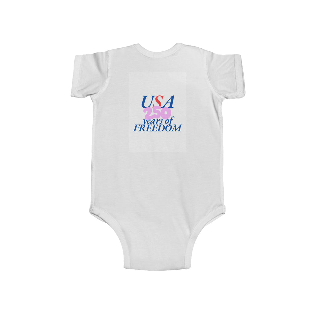 USA 25 Years of Freedom Infant Bodysuit | Kids clothes | Al Mery's Paradise