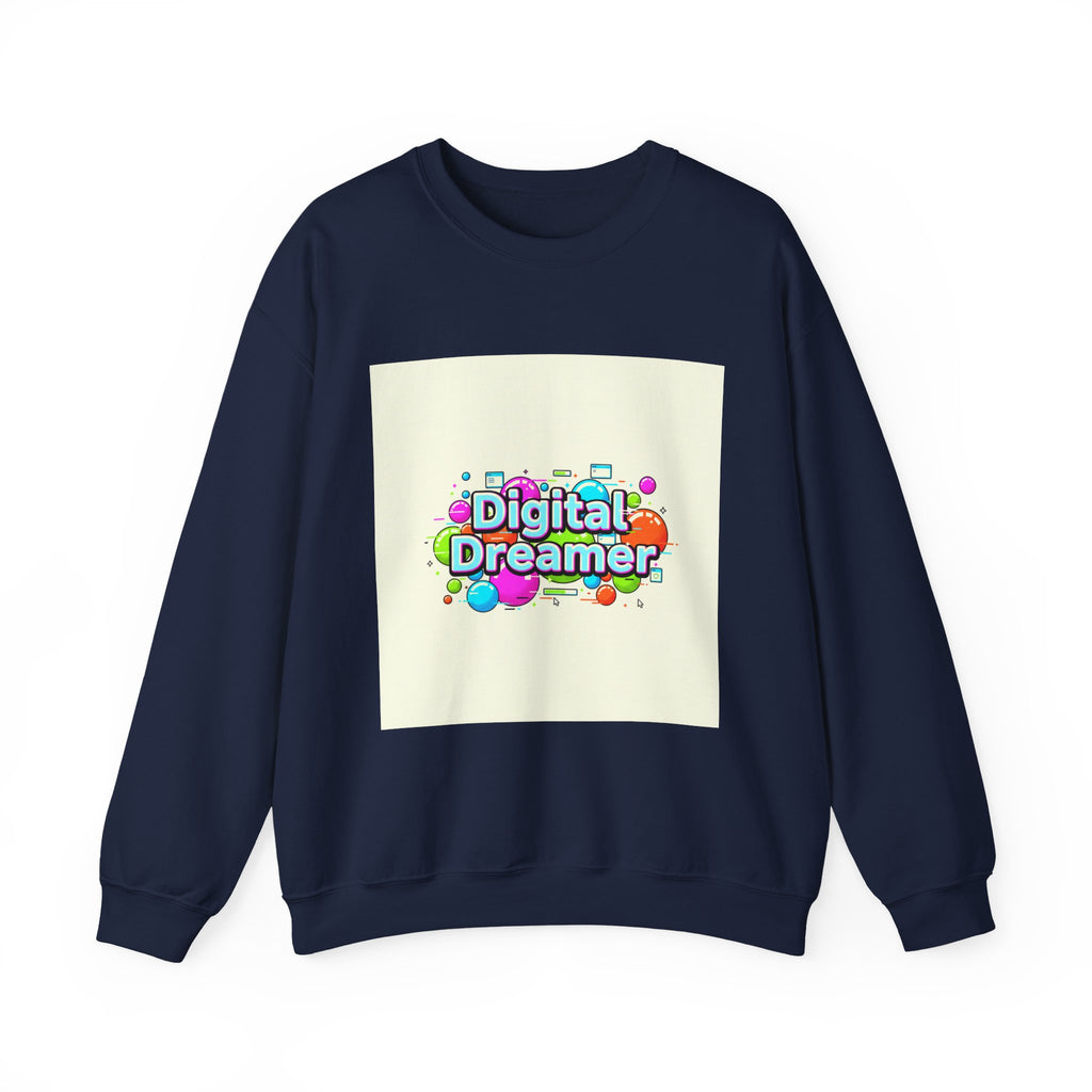 Digital Dreamer Sweatshirt | in Navy S | Sweatshirt | Al Mery's Paradise
