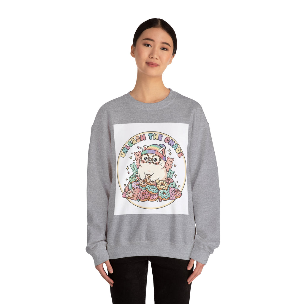 absurd cute tiny monster crewneck