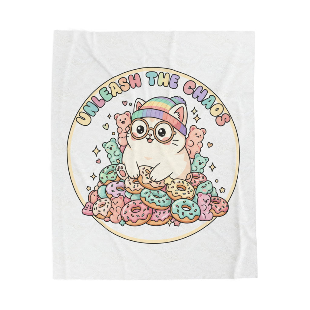 Unleash the Chaos Plush Blanket