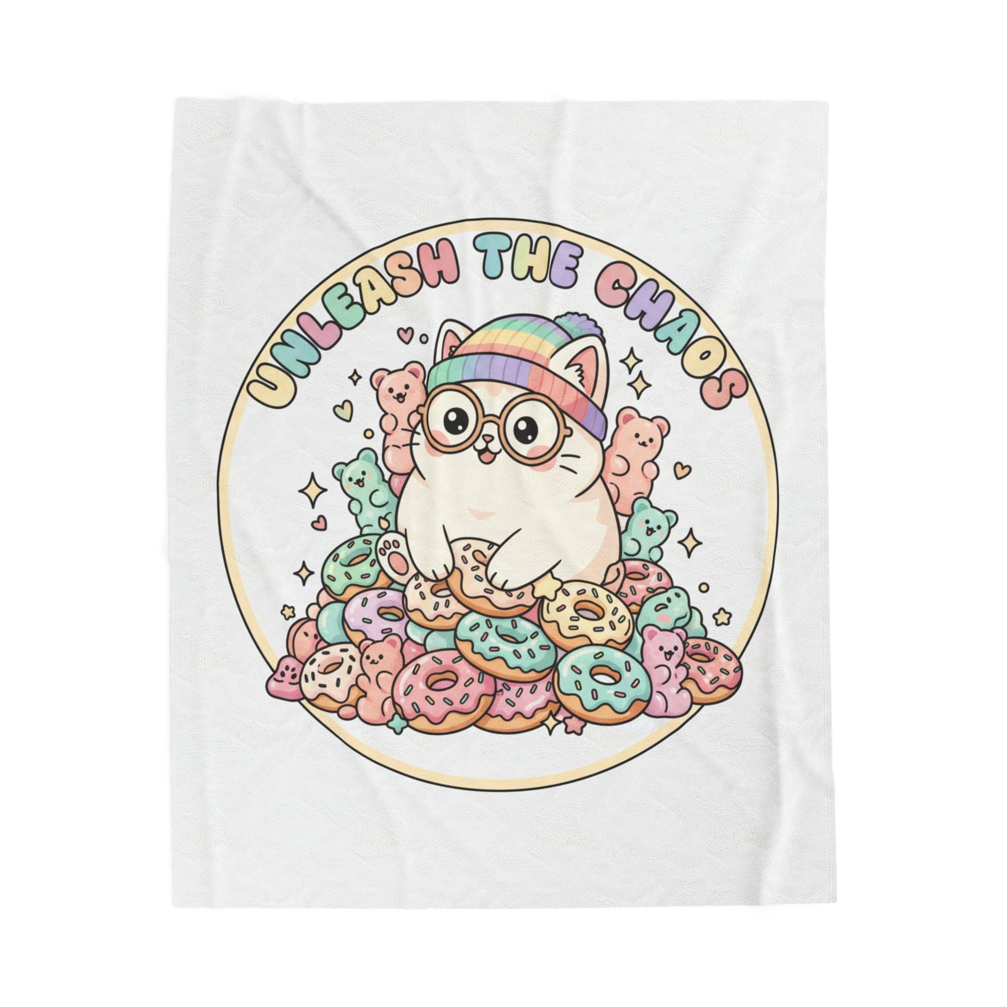 Unleash the Chaos Plush Blanket