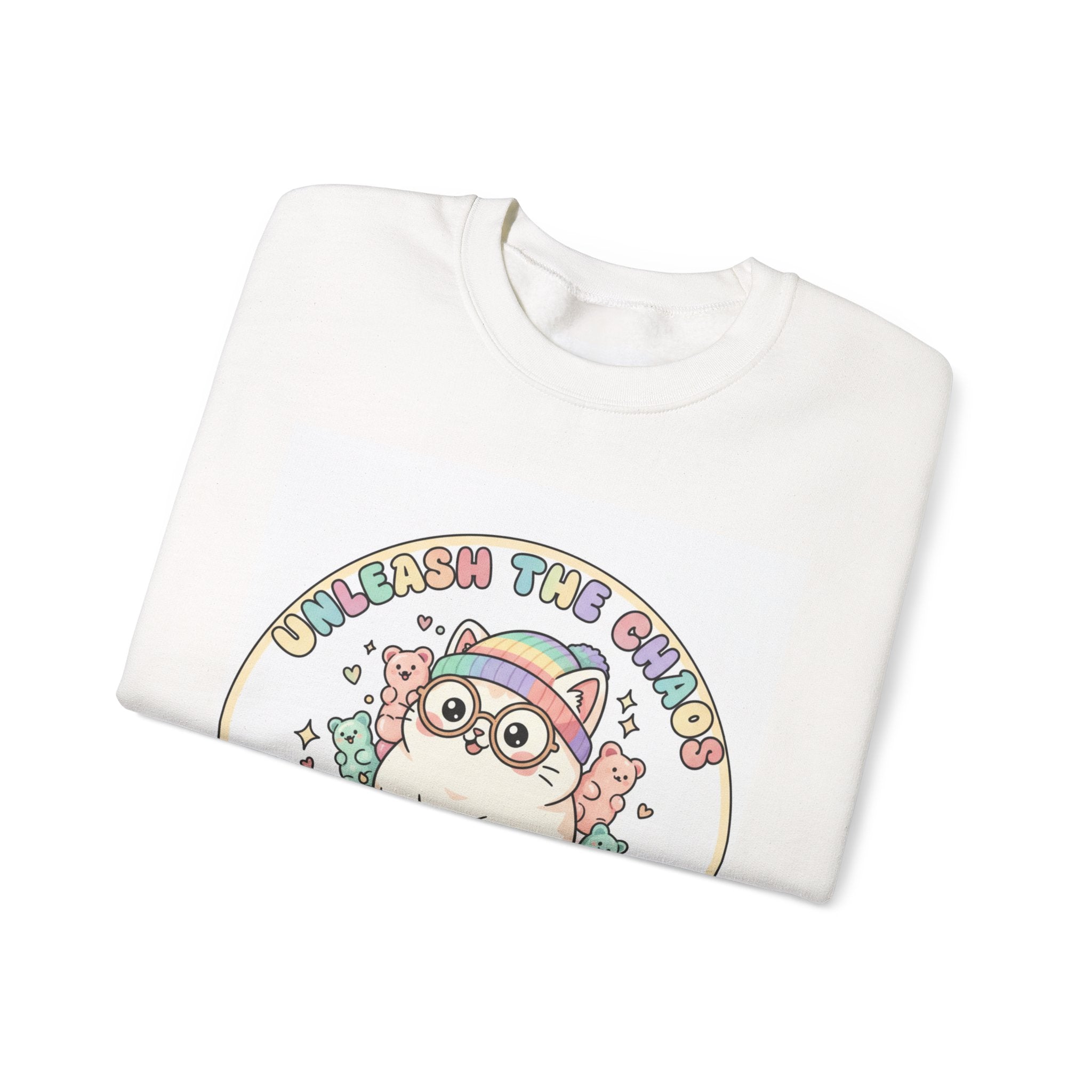 absurd cute tiny monster crewneck