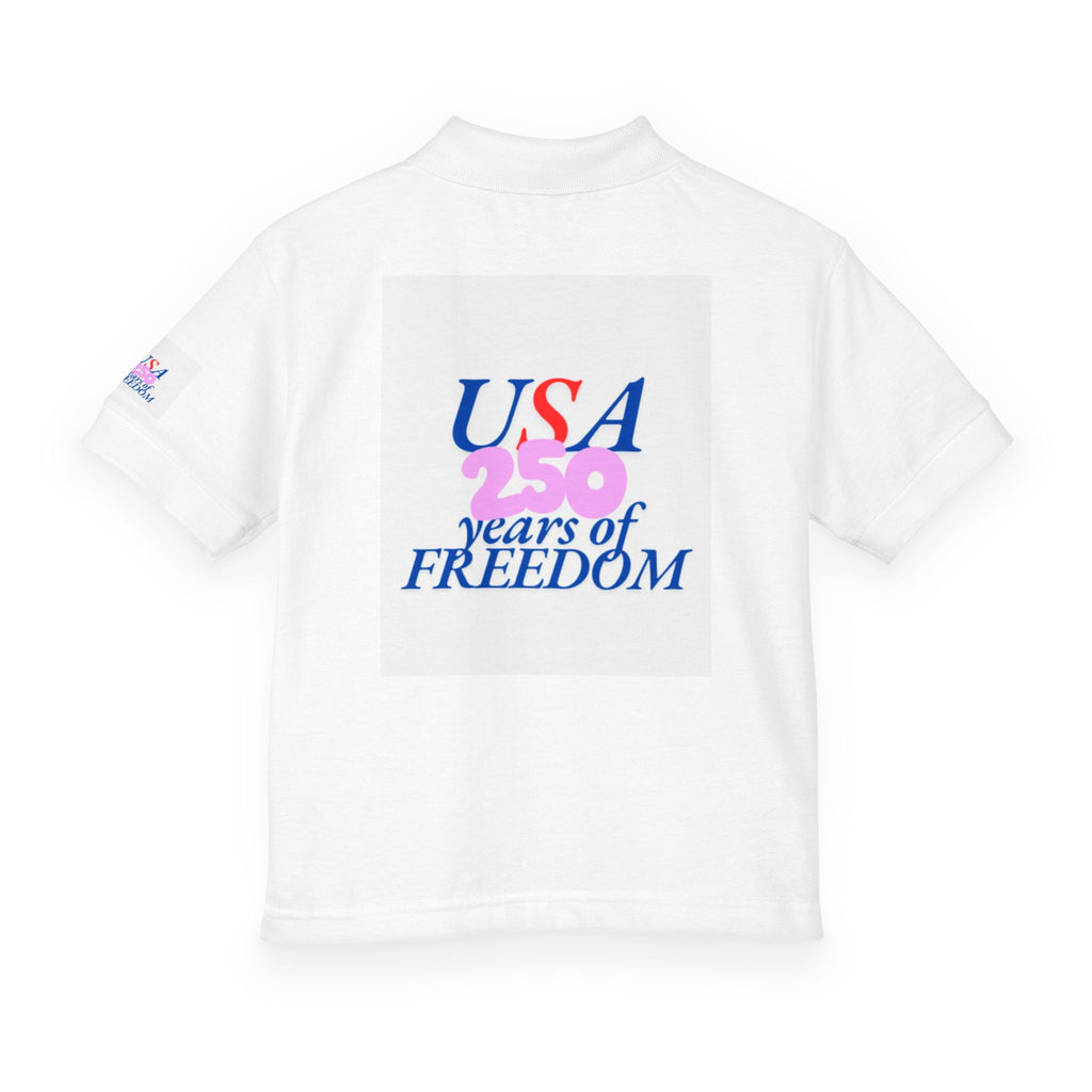 USA 250 Years of Freedom Polo | Kids clothes | Al Mery's Paradise
