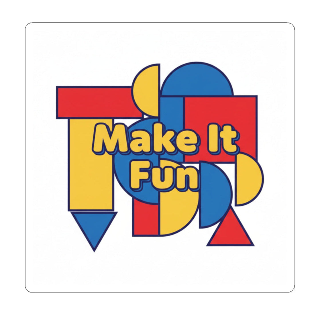 Make It Fun Kiss-Cut Stickers