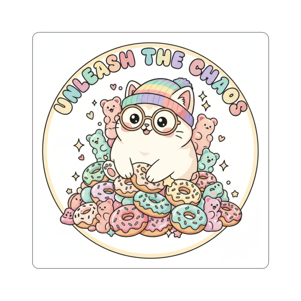 Unleash the Chaos Kiss-Cut Stickers