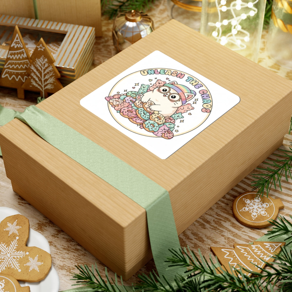 Unleash the Chaos Kiss-Cut Stickers