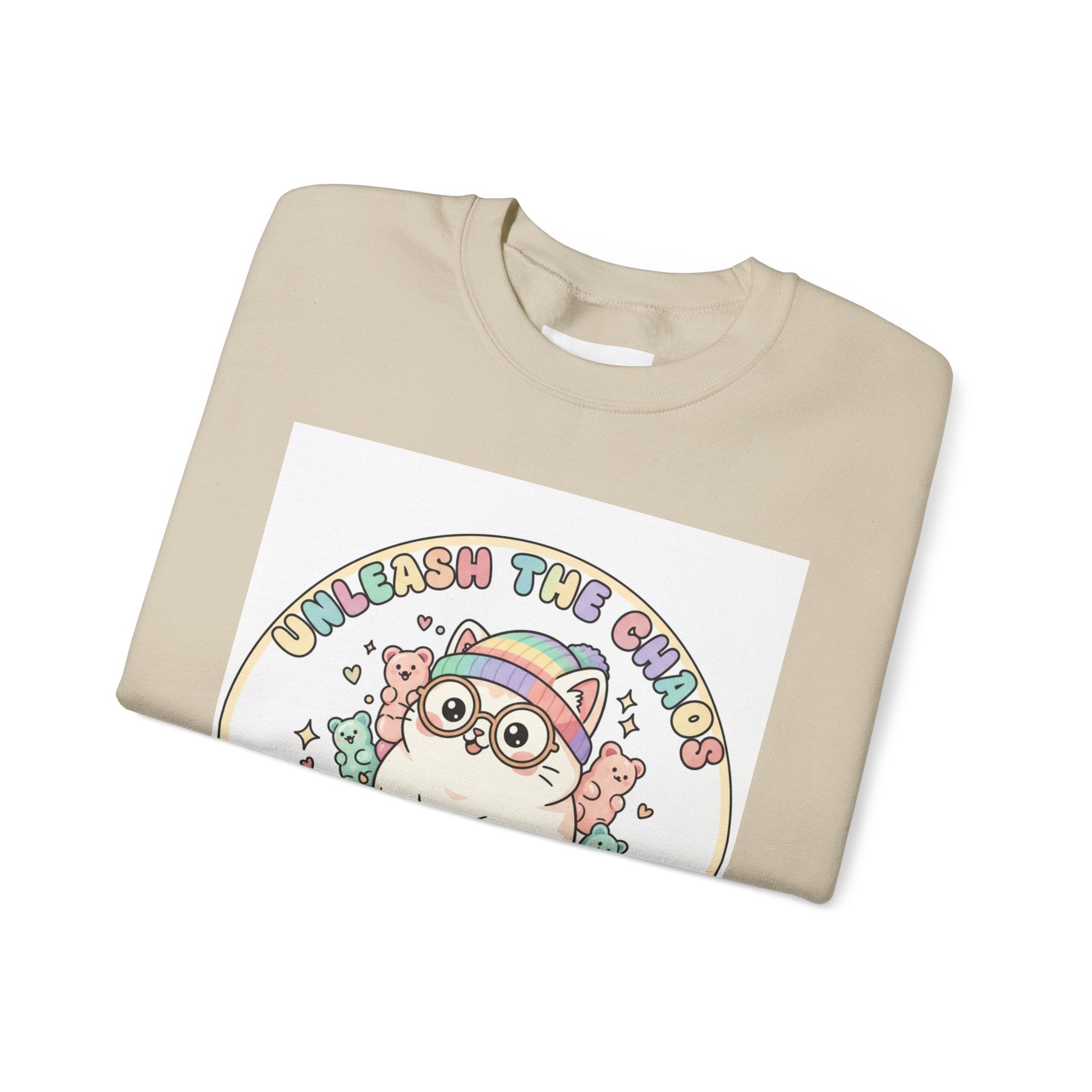 absurd cute tiny monster crewneck