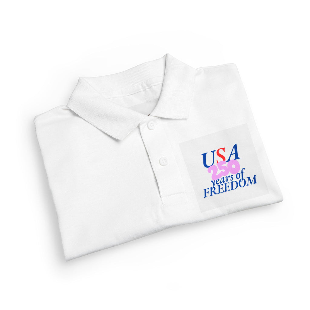 USA 250 Years of Freedom Polo | Kids clothes | Al Mery's Paradise
