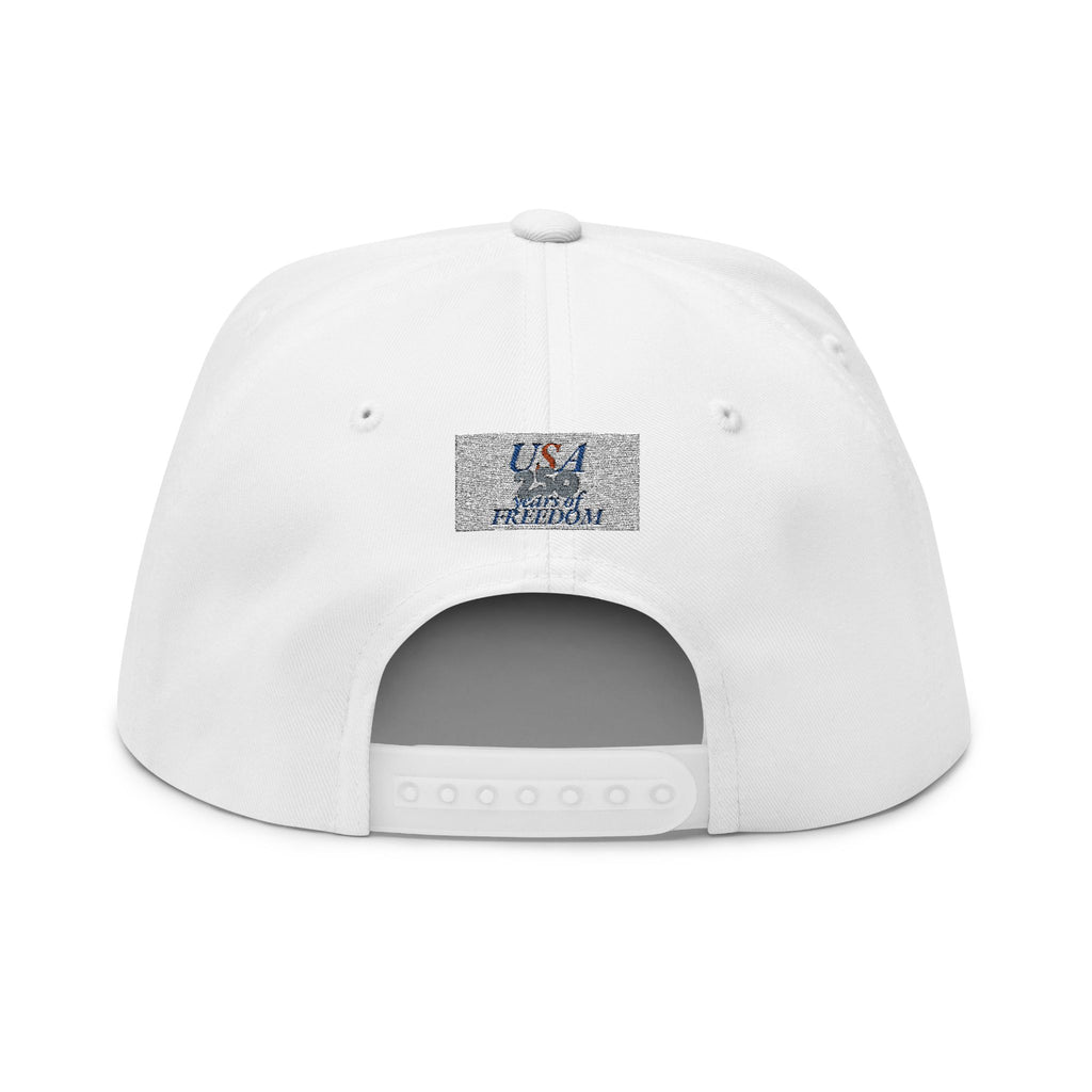 USA 250 freedom anniversary Flat Bill Cap | Hats | Al Mery's Paradise