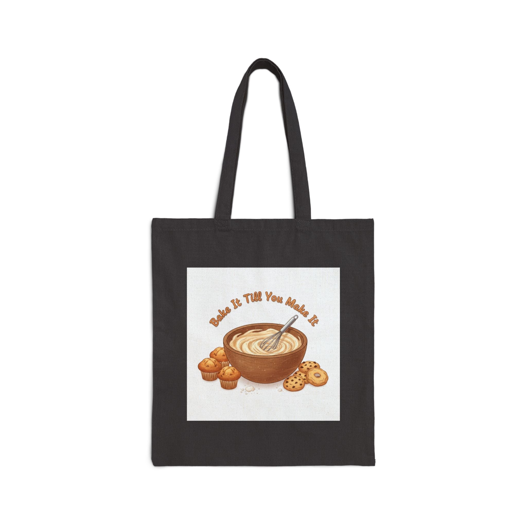 Bake to Tell You How I Dough, Canvas Tote | Cozy Baking Aesthetic