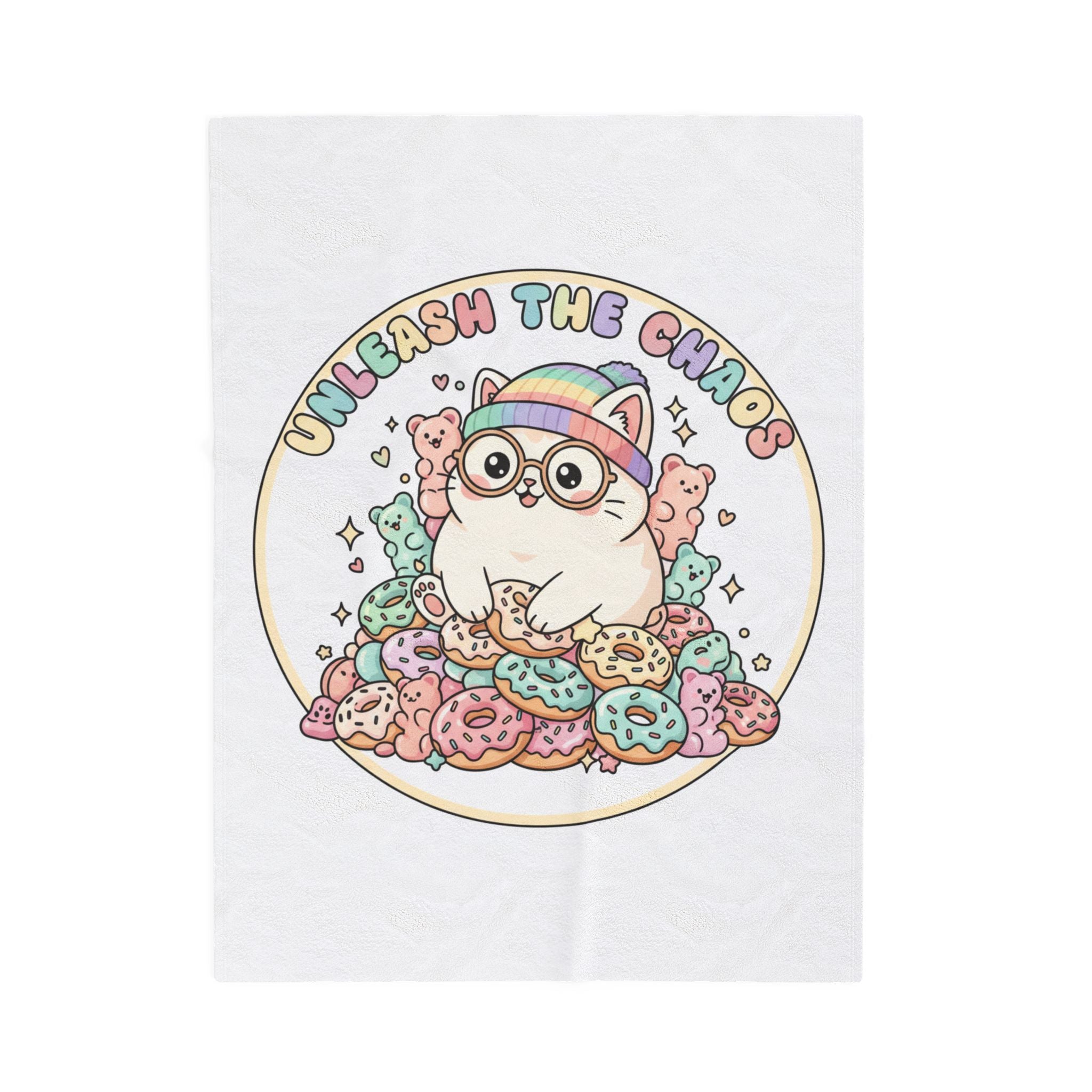 Unleash the Chaos Plush Blanket
