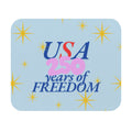 USA 250 Years of Freedom Mouse Pad | in 9" × 8" Rectangle | Home Decor | Al Mery's Paradise
